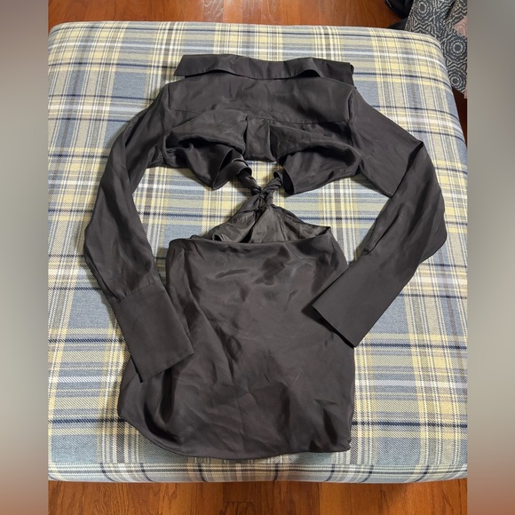 Gauge81 X Revolve Black Tokai Cutout Dress XXS Fits like An XS - Picture 4 of 6